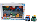 Набор строительной техники KJL Tractors mini cartoon set, 6 шт.