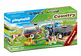 Конструктор Playmobil Country Погрузочный трактор с баком для воды