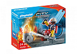 Конструктор Playmobil City Action Подарочный набор пожарных спасателей