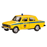 Машина Премьер Игрушка, Лада 2106 Советская милиция, 1:36