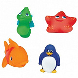 Игрушки для ванной Munchkin Морские животные, 4 шт.