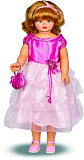 Кукла Снежана в розовом платье, 83 см