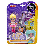 Игровой набор Funky Toys куколка в платье Адель, с музыкальными аксессуарами