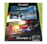 Вертолет Silverlit Heli Sniper 2, со стрелами, 3-х канальный, зеленый