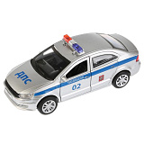 Модель машины Технопарк Volkswagen Polo, Полиция, инерционная
