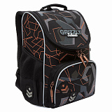 Ранец Grizzly Serious, анатомическая спинка, с мешком для обуви, для мальчиков, 8L, 33х25х13 см