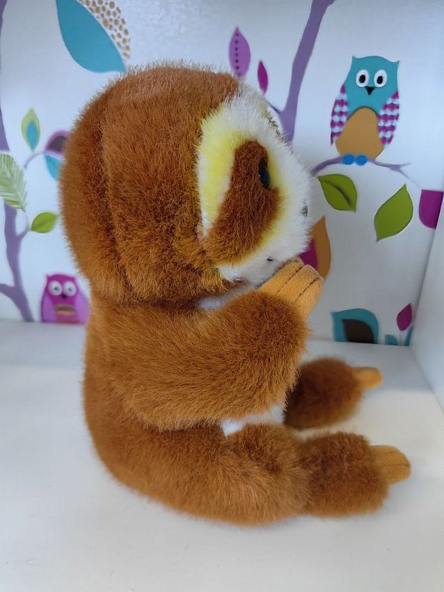 Мягкая игрушка Коричневый ленивец Стелла, 15 см  - N6 Мягкая игрушка Коричневый ленивец Стелла, 15 см  - фото N6