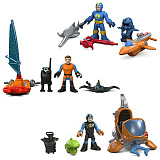 Базовый игровой набор Mattel Imaginext Морская техника, в ассортименте
