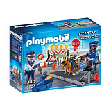 Конструктор Playmobil City Action Блокпост Полиции