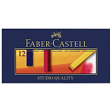 Пастель Faber-Castel Gofa, мягкая, художественная, 12 цветов, квадратное сечение
