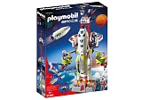 Конструктор Playmobil Space Ракета-носитель с космодромом