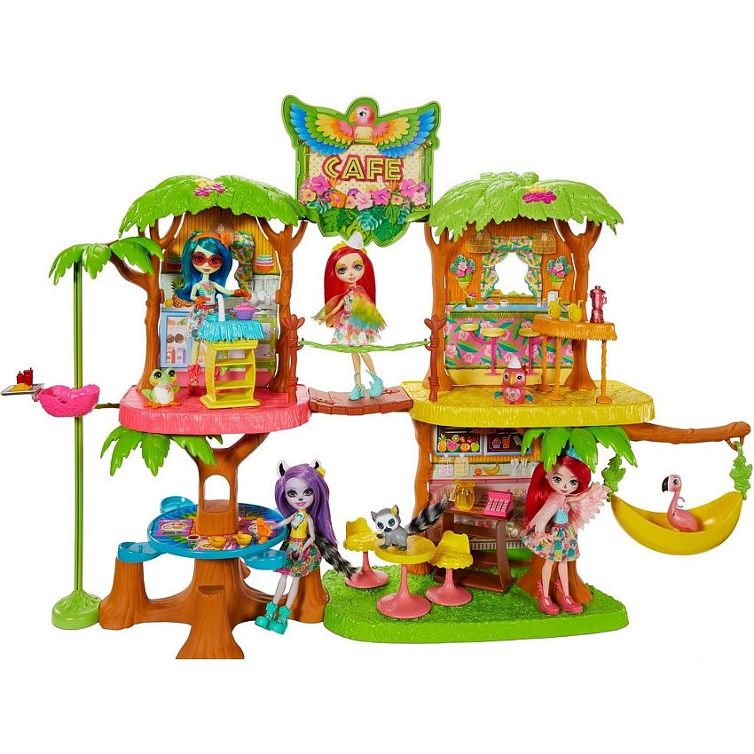 Игровой набор Mattel Enchantimals Джунгли-кафе - фото N8