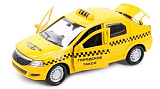 Машина Технопарк Renault Logan Такси, 12 см