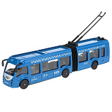 Троллейбус Технопарк сочленённый, Гортранс, синий, инерционный