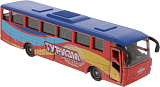 Рейсовый автобус Технопарк Туризм, инерционный, 15 см
