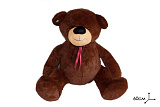 Мягкая игрушка Тутси Медведь темно-коричневый, 60 см