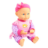 Интерактивная кукла-младенец DollyToy Весёлые прятки, 32 см