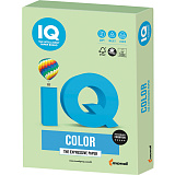 Бумага цветная IQ Сolor A4, 160 г/м2, 250 л., пастель, зеленая