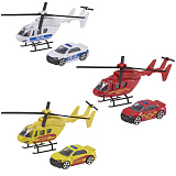 Игровой набор HTI Спасательная команда, вертолет и автомобиль, в ассортименте