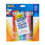 Набор восковых карандашей Crayola, не требующих заточки, 12 шт.