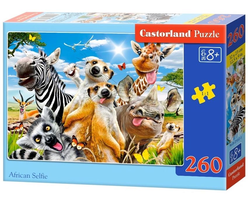Midi-пазл Castorland Африканское селфи, 260 эл. - фото