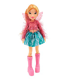 Шарнирная кукла Winx Club Модная Флора, с крыльями, 24 см