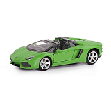 Модель автомобиля Автопанорама Lamborghini Aventador Roadster, 1/24