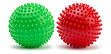 Набор из 2-х малых мячей Pic&Mix, красный и зеленый