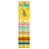 Бумага цветная IQ Сolor A3, большой формат, 297х420 мм, 160 г/м2, 250 л., пастель, голубая
