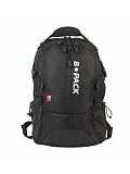 Рюкзак B-Pack S-02 универсальный, с отделением для ноутбука, усиленная ручка, черный, 47х31х16 см