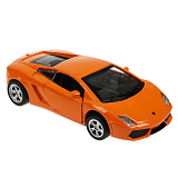 Модель машины Технопарк Lamborghini Gallardo LP 560-4, оранжевая, инерционная, 1/43