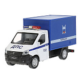 Модель машины Технопарк ГАЗель Next Фургон Полиция, инерционная
