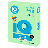 Бумага цветная IQ Сolor A3, большой формат, 297х420 мм, 80 г/м2, 500 л., пастель, зеленая