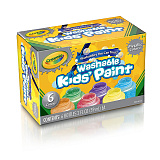 Краски с металлическим эффектом Crayola, 6 цв.