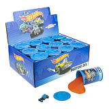 Слизь Hot Wheels с игрушкой и наклейкой, д/б, 130 г