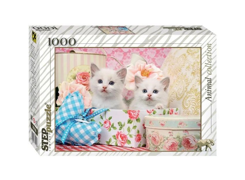 Пазл Step Puzzle Animal Collection. Котята, 1000 эл. - фото