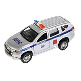 Модель машины Технопарк Mitsubishi Pajero Sport, Полиция, инерционная