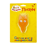 Лизун "ТРИ КОТА. Коржик" в упаковке 16х10,5 см