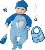 Кукла-мальчик Baby Annabell Alexander, многофункц., 43 см, в кор.