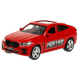 Модель машины Технопарк BMW X6, красная, Мой мир, инерционная