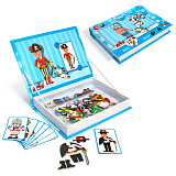 Игровой набор 1Toy МагБук мозаика с магнитами Профи, 34 детали