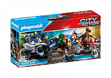 Конструктор Playmobil City Action Погоня за похитителем сокровищ