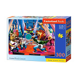 Пазл Castorland Звериный рок-концерт, 300 эл.
