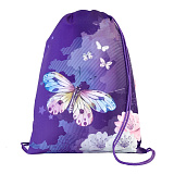 Мешок-рюкзак для обуви Belmil My Butterfly, с вент. сеткой, 35х43 см