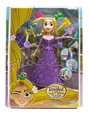 Кукла классическая Hasbro Disney Princess, Рапунцель, с модной прической