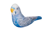 Игрушка мягконабивная KiddieArt Tallula Попугай волнистый, голубой, 30 см