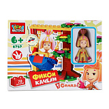 Конструктор Город Мастеров Фиксики. Качели Симки, 70 дет.