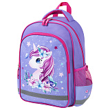 Рюкзак для начальной школы Пифагор School Dreamy unicorn, 38x28х14 см