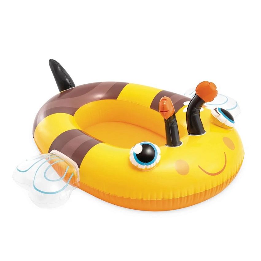 Надувная детская лодочка Intex Cruiser Пчелка, 3-6 лет - фото