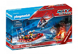Конструктор Playmobil City Action Пожарно-спасательная миссия